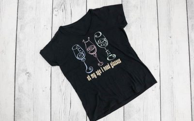 Custom Metallic Glaze T-Shirt